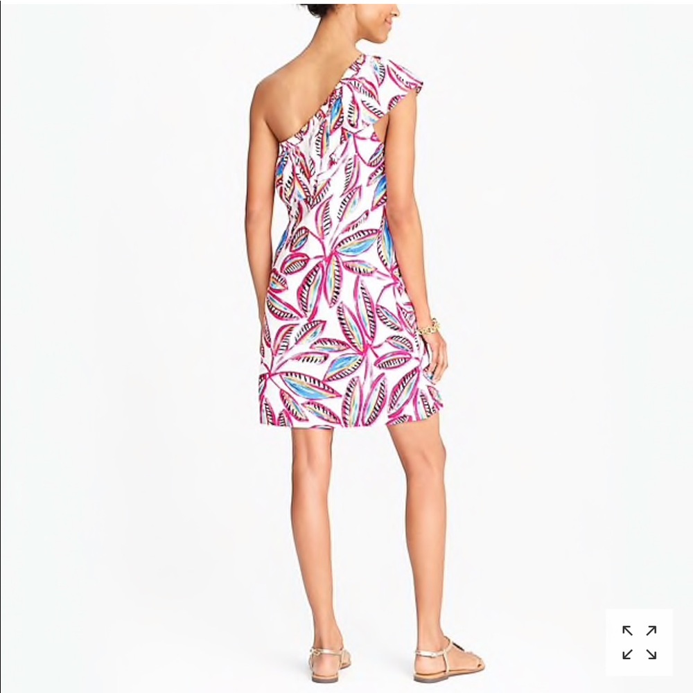 J.Crew One Shoulder Dress 👗 - Picture 3 of 5
